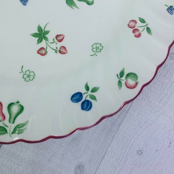 Johnson Brothers Dining Johnson Brothers Sweetbriar Fruit Burgundy